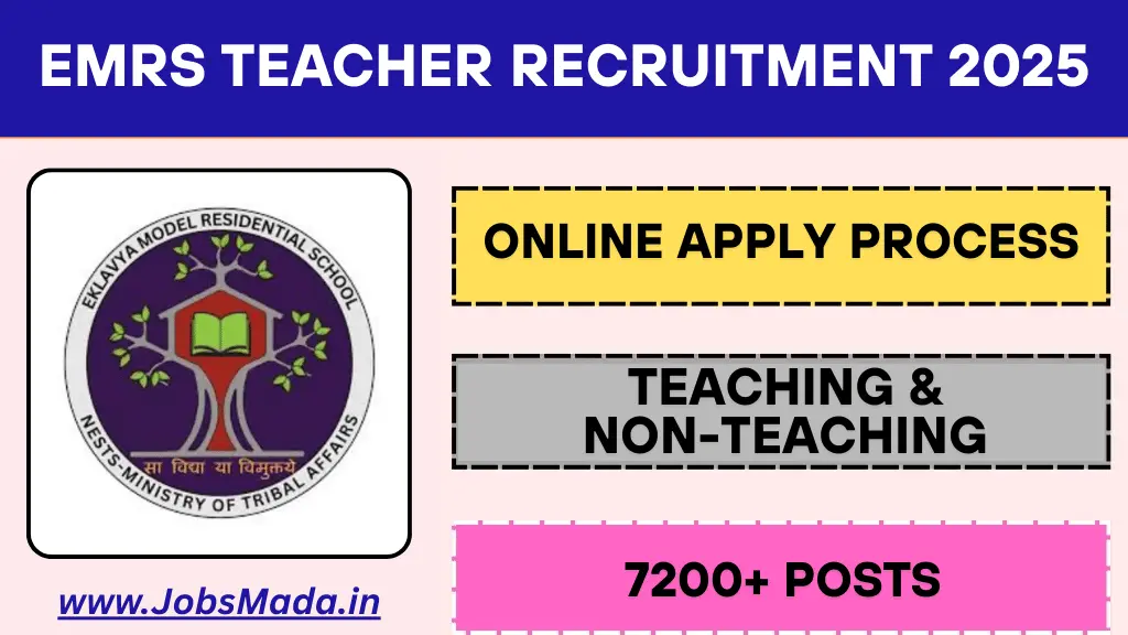 EMRS Teacher Recruitment 2025