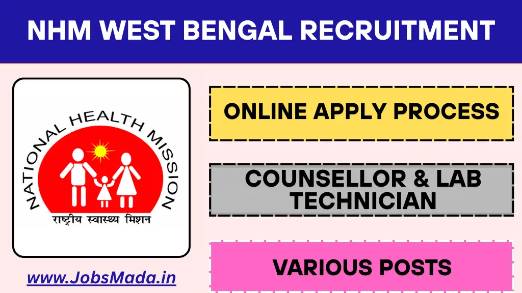 NHM West Bengal Recruitment