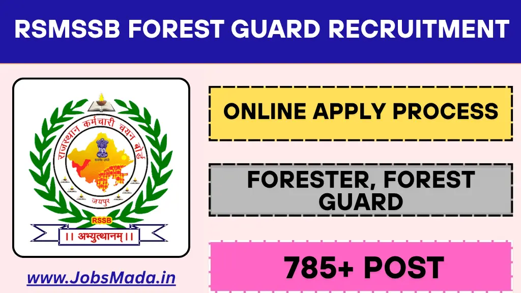 RSMSSB Forest Guard Recruitment