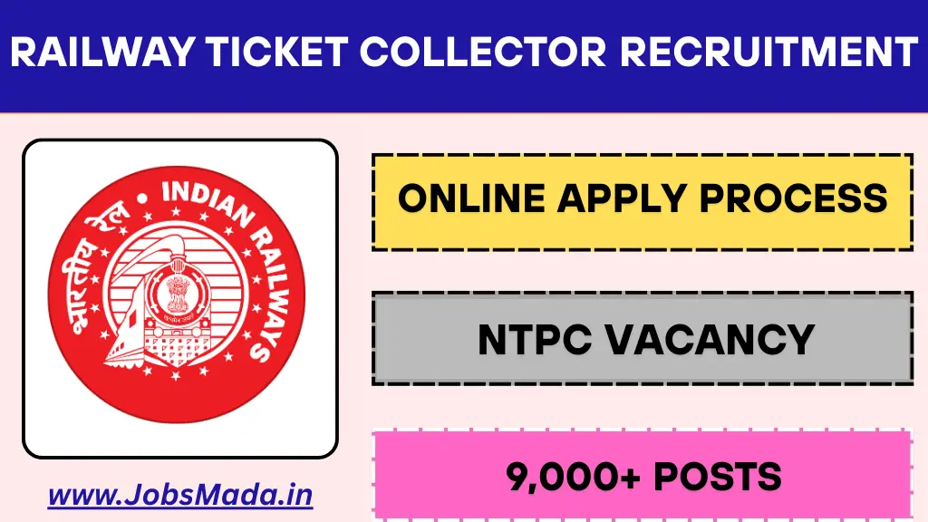 Railway Ticket Collector Recruitment