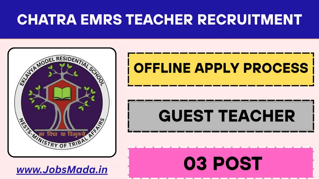 Chatra EMRS Teacher Recruitment